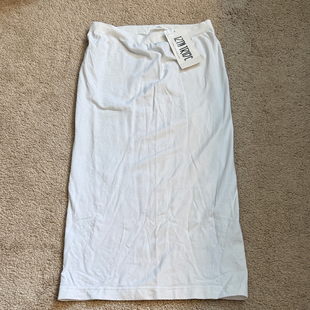 12th Tribe Strapless Tube Dress